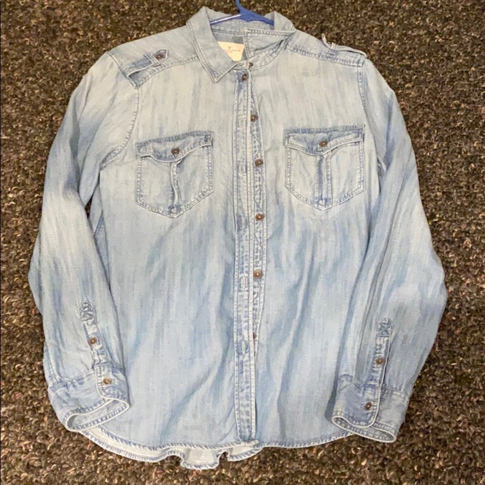 American Eagle Denim Shirt